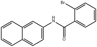 Benzamide, 2-bromo-N-2-naphthalenyl- Structure