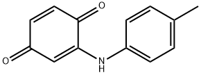 2,5-Cyclohexadiene-1,4-dione, 2-[(4-methylphenyl)amino]- Structure