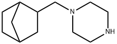 Piperazine, 1-(bicyclo[2.2.1]hept-2-ylmethyl)- Structure