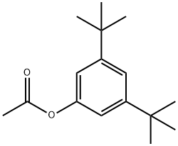Phenol, 3,5-bis(1,1-dimethylethyl)-, 1-acetate Structure