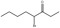 3-Octanone, 4-bromo- Structure