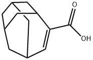 tricyclo[4.3.1.1,3,8]undec-4-ene-4-carboxylic acid Structure