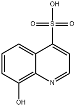 8-Hydroxyquinoline-4-sulfonic acid 구조식 이미지