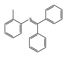 Benzenamine, N-(diphenylmethylene)-2-methyl- Structure