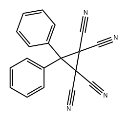 1,1,2,2-Cyclopropanetetracarbonitrile, 3,3-diphenyl- Structure