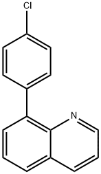 8-(4-Chlorophenyl)quinoline Structure