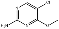 2-Pyrimidinamine, 5-chloro-4-methoxy- Structure