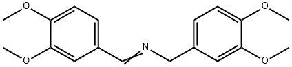 1-(3,4-Dimethoxyphenyl)-N-[(3,4-dimethoxyphenyl)methyl]methanimine Structure
