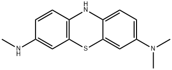 10H-Phenothiazine-3,7-diamine, N3,N3,N7-trimethyl- 구조식 이미지