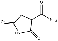 3-Pyrrolidinecarboxamide, 2,5-dioxo- Structure