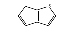 6H-Cyclopenta[b]thiophene, 2,5-dimethyl- Structure