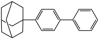 Tricyclo[3.3.1.13,7]decane, 1-[1,1'-biphenyl]-4-yl- Structure