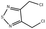 1,2,5-Thiadiazole, 3,4-bis(chloromethyl)- Structure