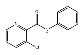 2-Pyridinecarboxamide, 3-chloro-N-phenyl- Structure