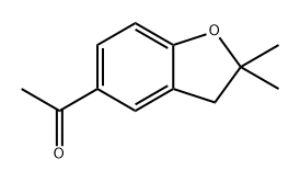 Ethanone, 1-(2,3-dihydro-2,2-dimethyl-5-benzofuranyl)- Structure