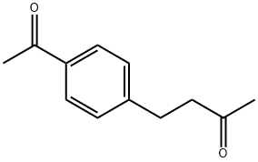 2-Butanone, 4-(4-acetylphenyl)- Structure