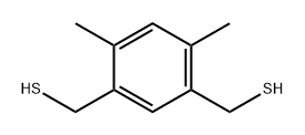 1,3-Benzenedimethanethiol, 4,6-dimethyl- Structure