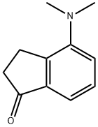 1H-Inden-1-one, 4-(dimethylamino)-2,3-dihydro- 구조식 이미지