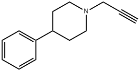 Piperidine, 4-phenyl-1-(2-propyn-1-yl)- Structure