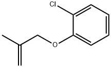 Benzene, 1-chloro-2-[(2-methyl-2-propen-1-yl)oxy]- 구조식 이미지