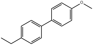 1,1'-Biphenyl, 4-ethyl-4'-methoxy- Structure