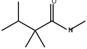 Butanamide, N,2,2,3-tetramethyl- Structure