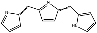 1H-Pyrrole, 2-[[5-(2H-pyrrol-2-ylidenemethyl)-2H-pyrrol-2-ylidene]methyl]- 구조식 이미지