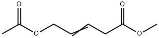 3-Pentenoic acid, 5-(acetyloxy)-, methyl ester Structure