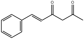 5-Hexene-2,4-dione, 6-phenyl-, (5E)- Structure