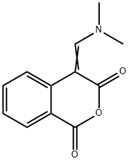 1H-2-Benzopyran-1,3(4H)-dione, 4-[(dimethylamino)methylene]- Structure