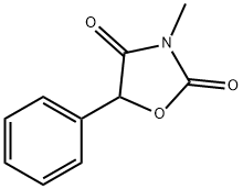 2,4-Oxazolidinedione, 3-methyl-5-phenyl- 구조식 이미지