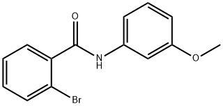 Benzamide, 2-bromo-N-(3-methoxyphenyl)- Structure