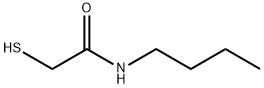 Acetamide, N-butyl-2-mercapto- Structure