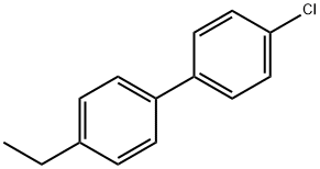 1,1'-Biphenyl, 4-chloro-4'-ethyl- Structure