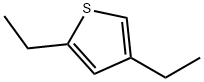 Thiophene, 2,4-diethyl- 구조식 이미지