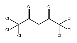 2,4-Pentanedione, 1,1,1,5,5,5-hexachloro- Structure