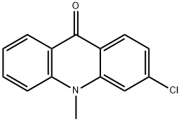 9(10H)-Acridinone, 3-chloro-10-methyl- Structure