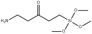 1-Amino-5-(trimethoxysilyl)pentan-3-one 구조식 이미지