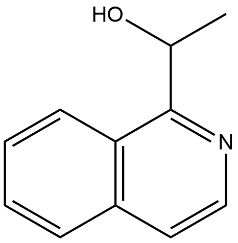 1-(isoquinolin-1-yl)ethan-1-ol 구조식 이미지