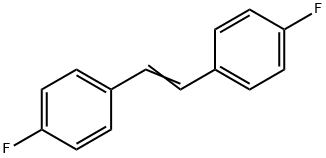 4,4'-difluorostilbene Structure