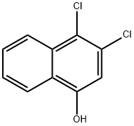 1-Naphthalenol, 3,4-dichloro- Structure