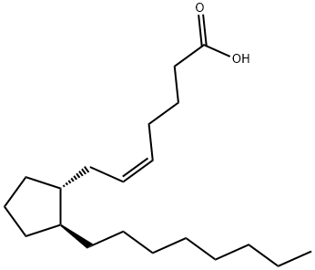 Prost-5-en-1-oic acid, (5Z)- (9CI) Structure