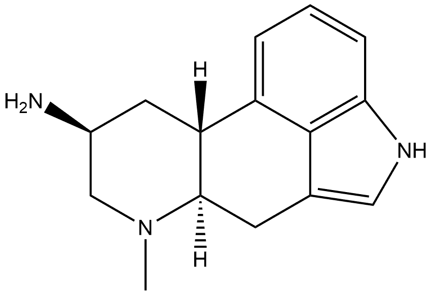 8α-Amino-6-methylergoline Structure