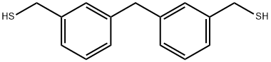 Benzenemethanethiol, 3,3'-methylenebis- Structure