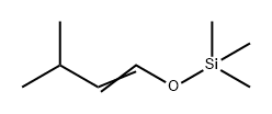 Silane, trimethyl[(3-methyl-1-buten-1-yl)oxy]- Structure