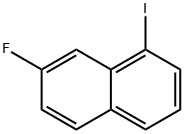 Naphthalene, 7-fluoro-1-iodo- Structure