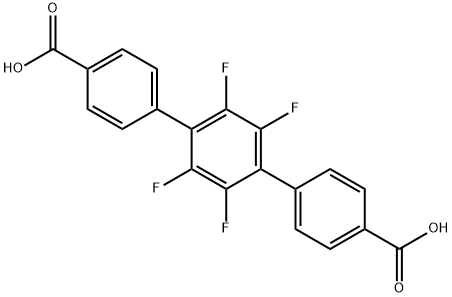 [1,1':4',1''-Terphenyl]-4,4''-dicarboxylic acid, 2',3',5',6'-tetrafluoro- (9CI) Structure