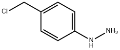 (4-(Chloromethyl)phenyl)hydrazine Structure