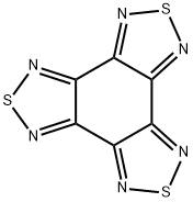 Benzo[1,2-c:3,4-c':5,6-c'']tris[1,2,5]thiadiazole 구조식 이미지