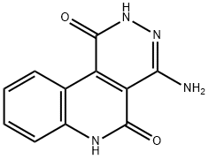 4-amino-2,6-dihydro-Pyridazino[4,5-c]quinoline-1,5-dione 구조식 이미지